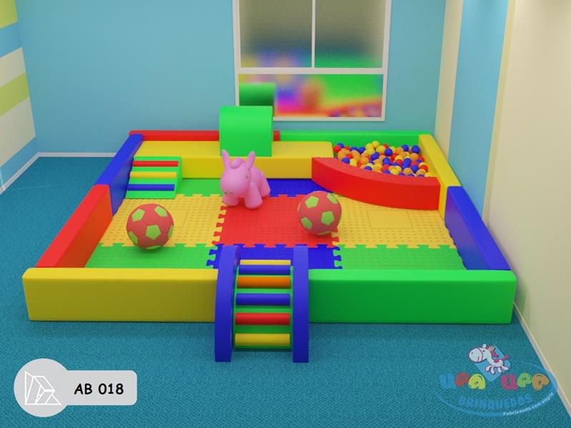 Projeto 3D do modelo AB 018 — vista A