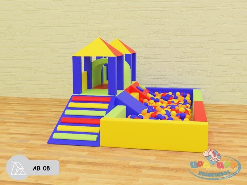 Projeto 3D do modelo AB 08 — vista A