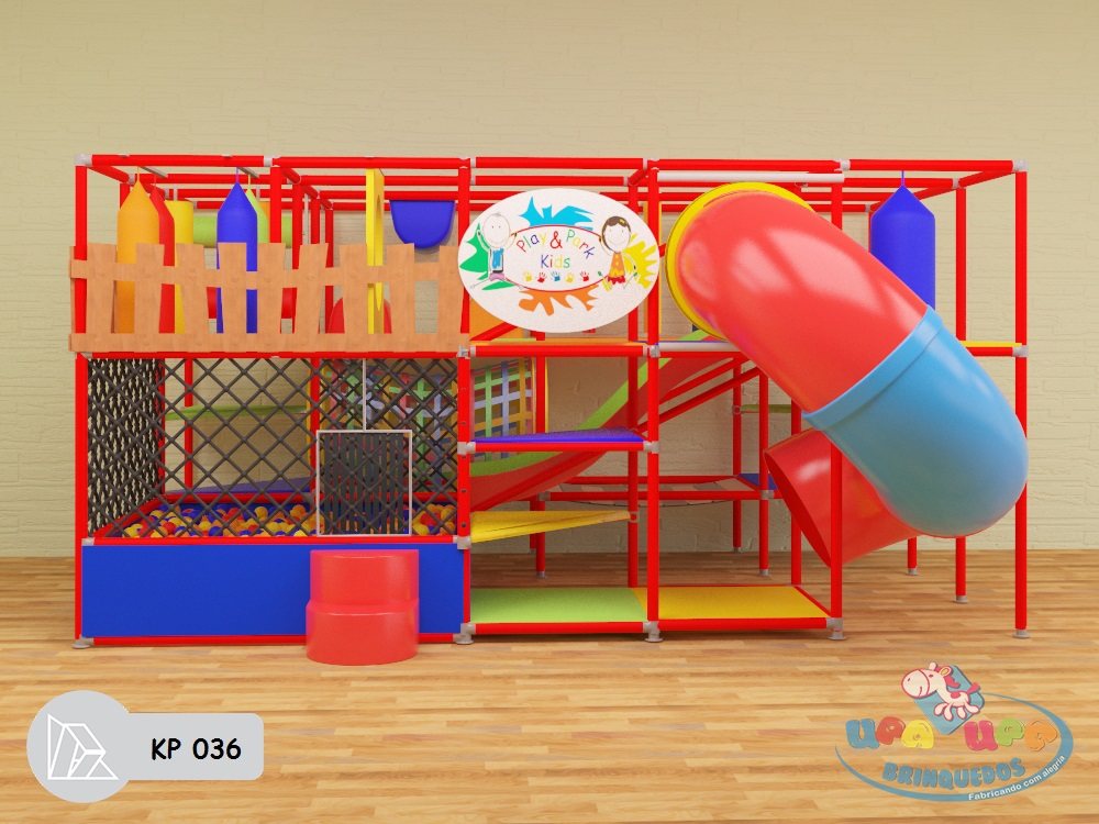 Projeto 3D de Kid Play / Brinquedão