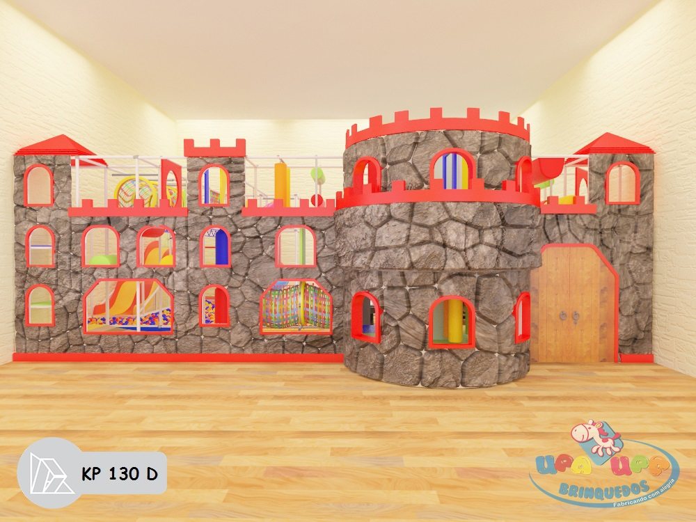 Projeto 3D do modelo KP 130 — vista A