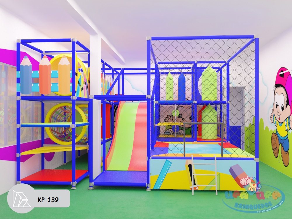 Projeto 3D do modelo KP 139 — vista A