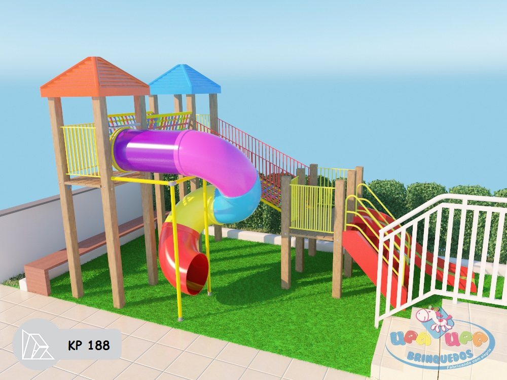 Projeto 3D do modelo PG 188 — vista A